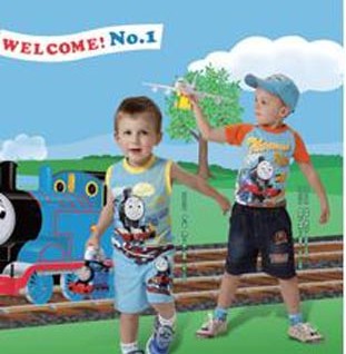 汤玛士小火车童装加盟案例图片
