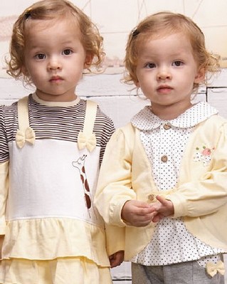 双胞宝贝童装加盟图片
