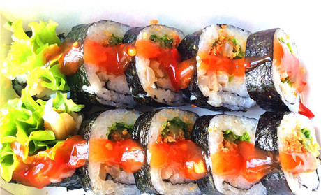 Q米寿司加盟实例图片