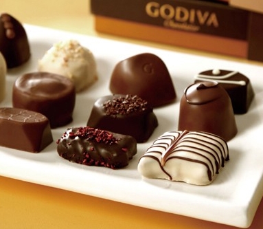Godiva巧克力加盟图片