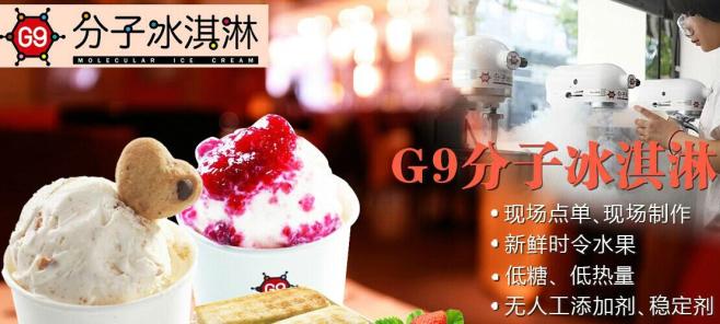 G9分子冰淇淋加盟费多少钱