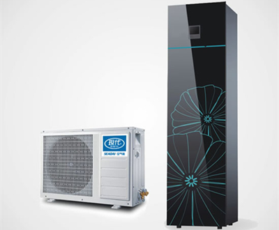现代空气能热水器加盟实例图片