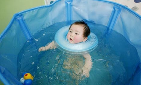 贝比乐婴儿游泳馆加盟图片