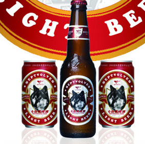 七匹狼啤酒加盟实例图片