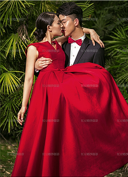 红豆婚纱摄影加盟图片