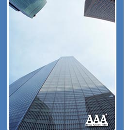 AAA建筑玻璃贴膜店面效果图