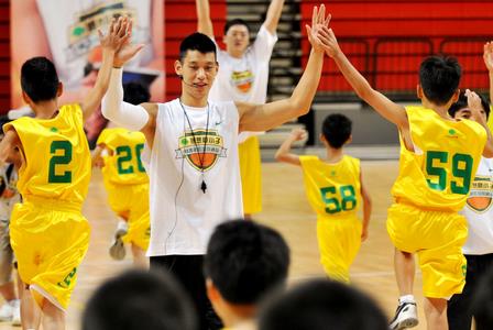 林书豪篮球训练营加盟图片