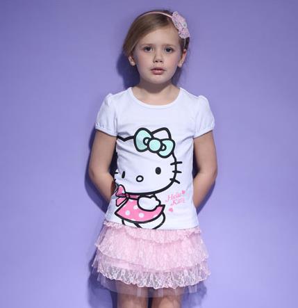 Hello Kitty童装加盟图片