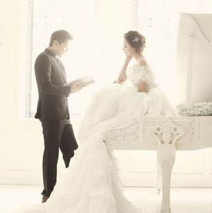 兰蔻国际婚纱摄影加盟实例图片