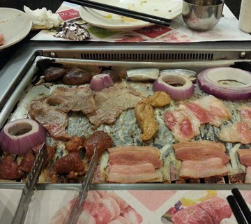 韩式自助烤肉加盟实例图片