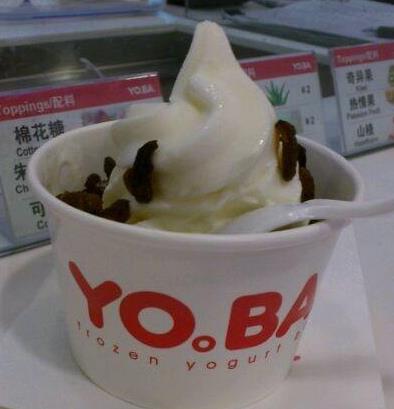 YOBA酸奶冰淇淋加盟图片