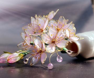 水晶花饰加盟实例图片