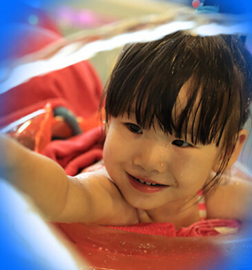 蓝月儿的水世界婴儿游泳加盟图片5