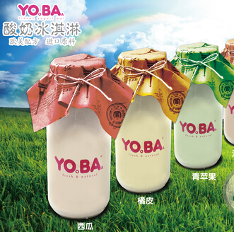 yoba酸奶冰淇淋加盟图片