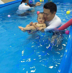 阳光宝贝婴儿游泳馆加盟案例图片