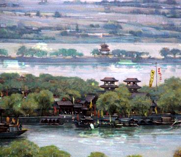 艺藏城全景画加盟实例图片