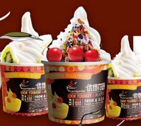 优格花园酸奶冰淇淋加盟图片