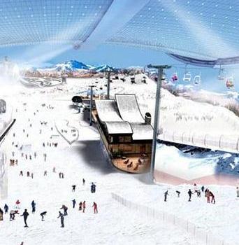 北极狐室内滑雪加盟实例图片