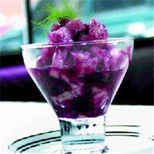 蓝莓雪派饮品加盟图片
