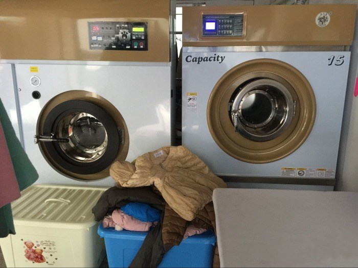干洗机器展示