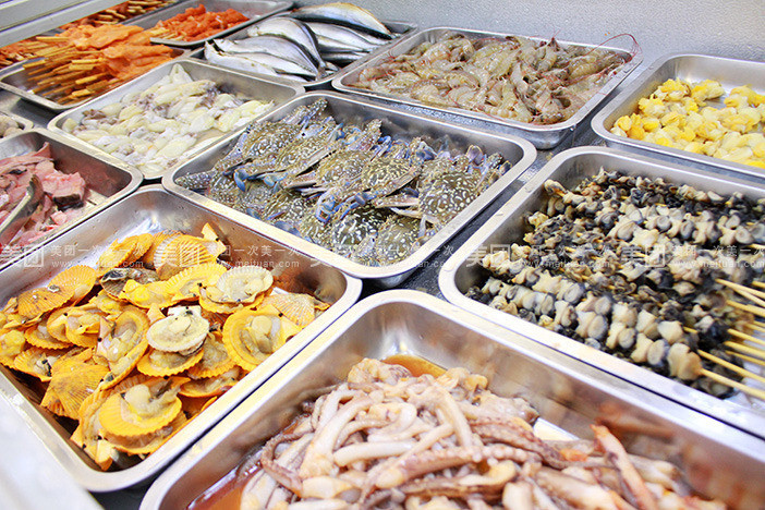 海鲜类菜品展示