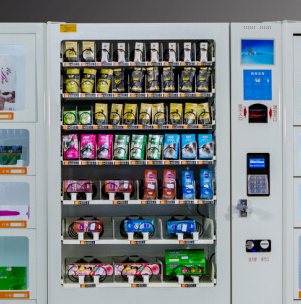 米源自动售货机加盟图片
