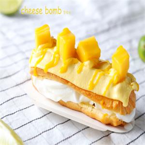 cheese bomb芝吱挞甜品加盟实例图片