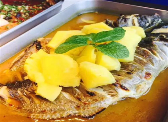 鱼酷水果烤鱼——菠萝味