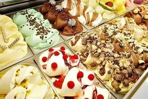 意大利冰淇淋自选系列展示