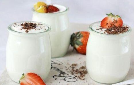 手工酸奶外观造型精美、营养成分丰富