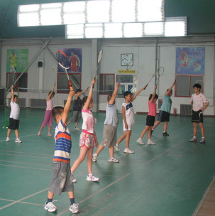 鸿越羽毛球培训加盟案例图片