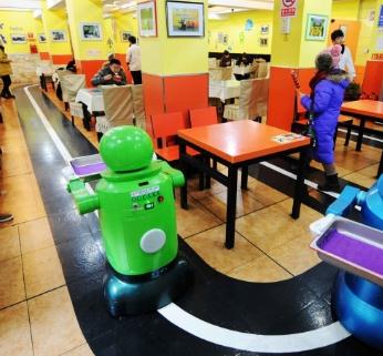 机器人主题餐厅加盟图片