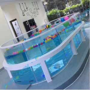 萌贝湾婴儿游泳馆加盟案例图片