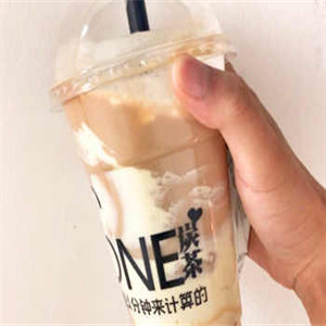 the one炭茶店面效果图
