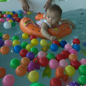 培优宝贝婴儿游泳馆加盟案例图片