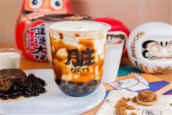 招牌茶饮展示