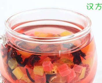 汉方水果茶加盟实例图片