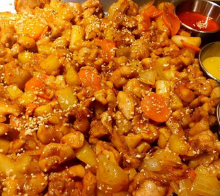 一米鸡肉韩国料理加盟实例图片