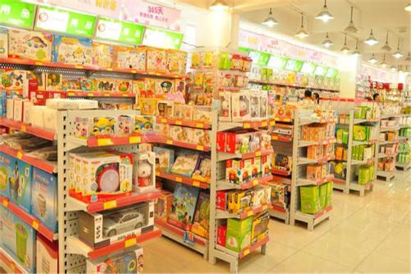 香港3861母婴店陈列有多种类型的商品