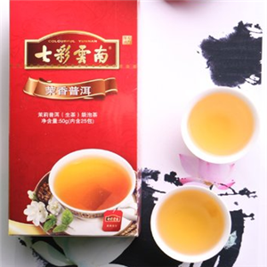 七彩云南普洱茶加盟图片