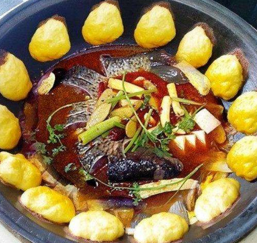 白洋淀风味铁锅炖鱼加盟图片