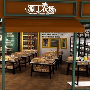 源丁农场店面效果图