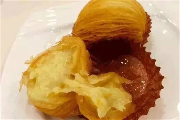 榴莲饼是流行的风味美食
