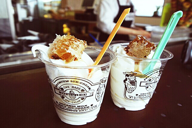 蜂巢冰淇淋