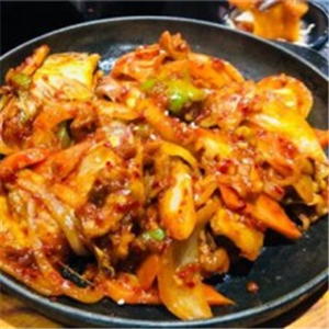 山烤辣鸡韩国料理加盟图片
