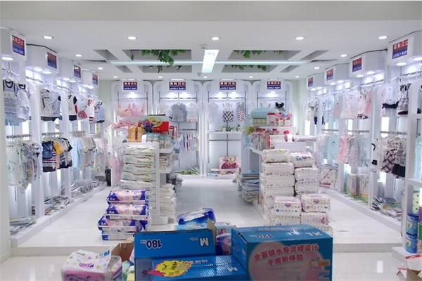 爱尚婴在多地设有分店