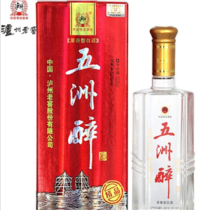 泸州老窖五洲醉白酒加盟图片