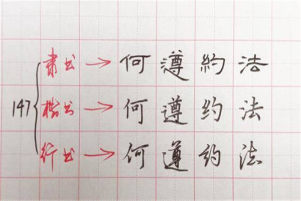 黎明练字教学方式新颖