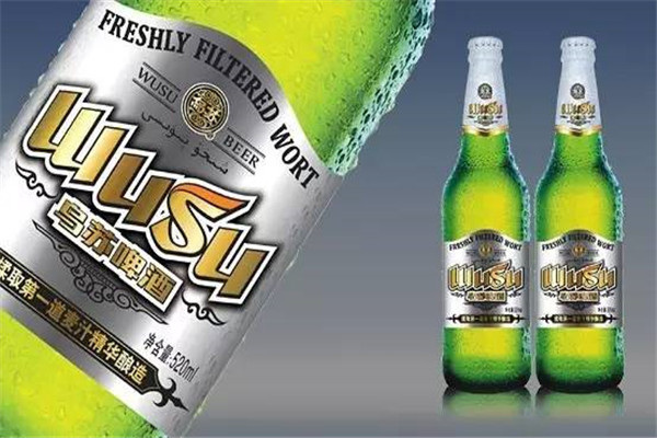 乌苏啤酒在市场中热销