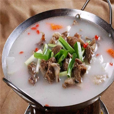 大锅羊肉汤加盟案例图片